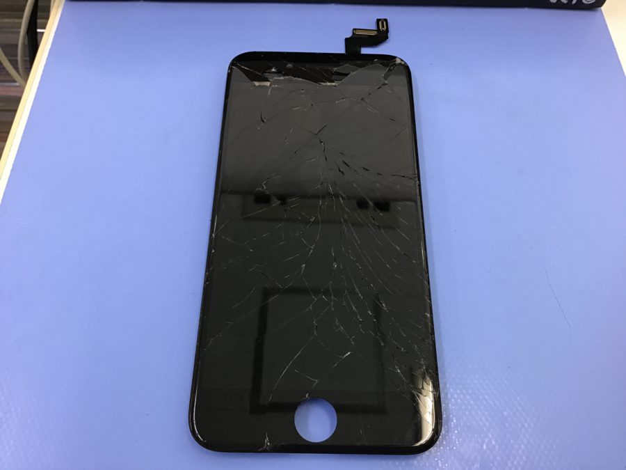 iPhone6Sの液晶破損！最短即日・データそのままで修理対応可能です♪【スマホ修理工房王子店】