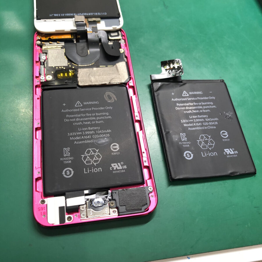 iPod touch6（アイポッドタッチ 第6世代）のバッテリー交換！最短即日【スマホ修理工房池袋P‘パルコ店】へ！