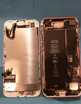 バキバキに割れたiPhone7（アイフォン）だって大丈夫！ガラス割れ修理のことなら、スマホ修理工房渋谷店へ！