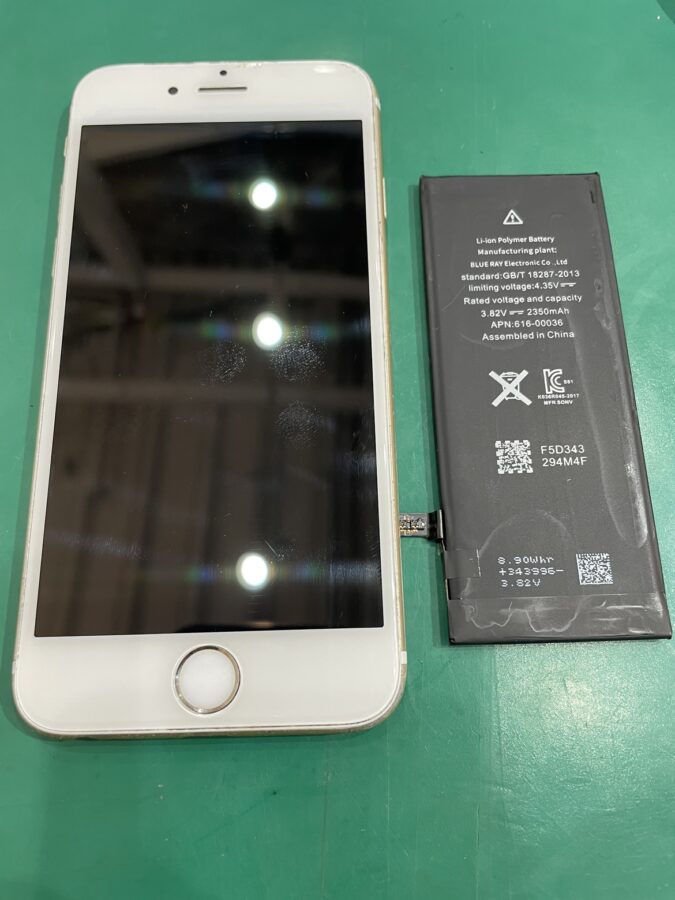 iPhone6s（アイフォン6s）のバッテリー交換をご検討でしたら、【スマホ修理工房池袋P‘パルコ店】へ！