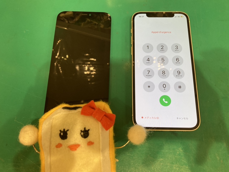iPhone12(アイフォン12)の画面交換修理を行いました！?【スマホ修理工房新宿ペペ店】