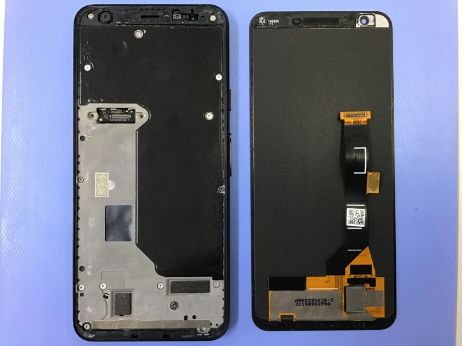Pixel3aの水没修理！最短即日・データそのままで修理対応可能です♪【スマホ修理工房王子店】