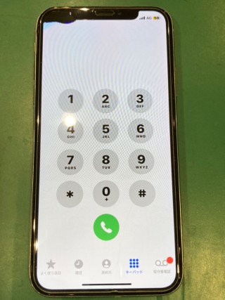 落して使用のできないiPhoneX（アイフォンテン）修理を行わせて抱きました!【スマホ修理工房仙台PARCO2店】