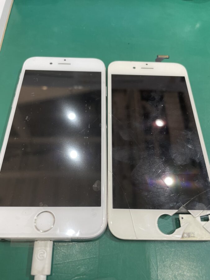 iPhone6s（アイフォン6s）のガラス割れ修理はデータそのまま即日修理の【スマホ修理工房池袋P'パルコ店】へ！
