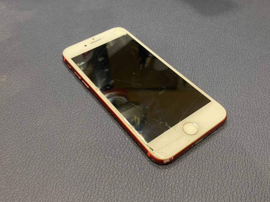 ガラスが割れてしまったiPhone7（アイフォンセブン）をお持ち込み頂きました!【スマホ修理工房仙台PARCO2】