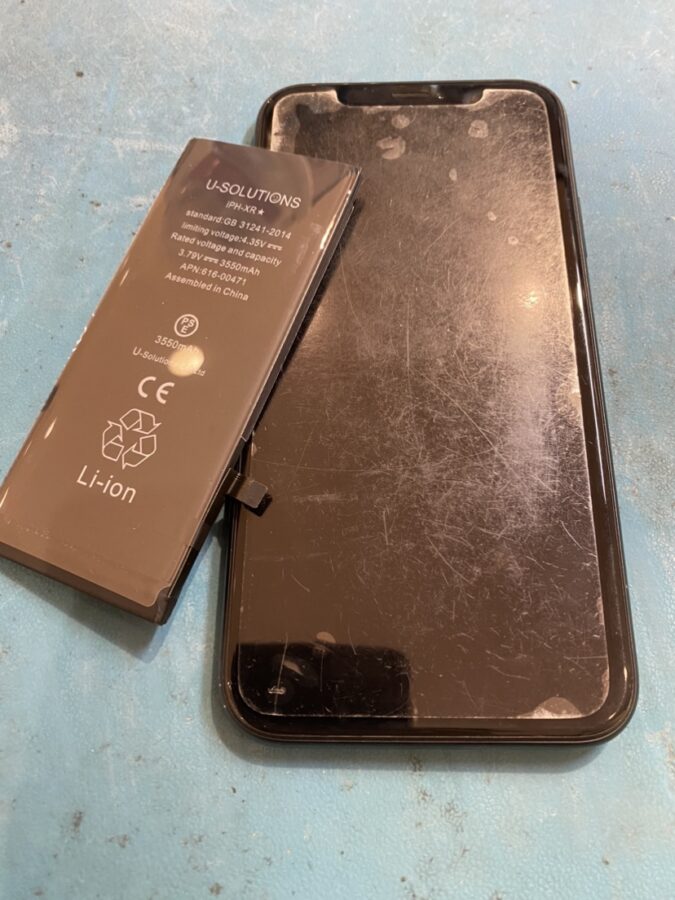 仙台市からお越しのお客様よりiPhoneXR（アイフォン）バッテリー交換承りました！！【スマホ修理工房仙台PARCO2店】