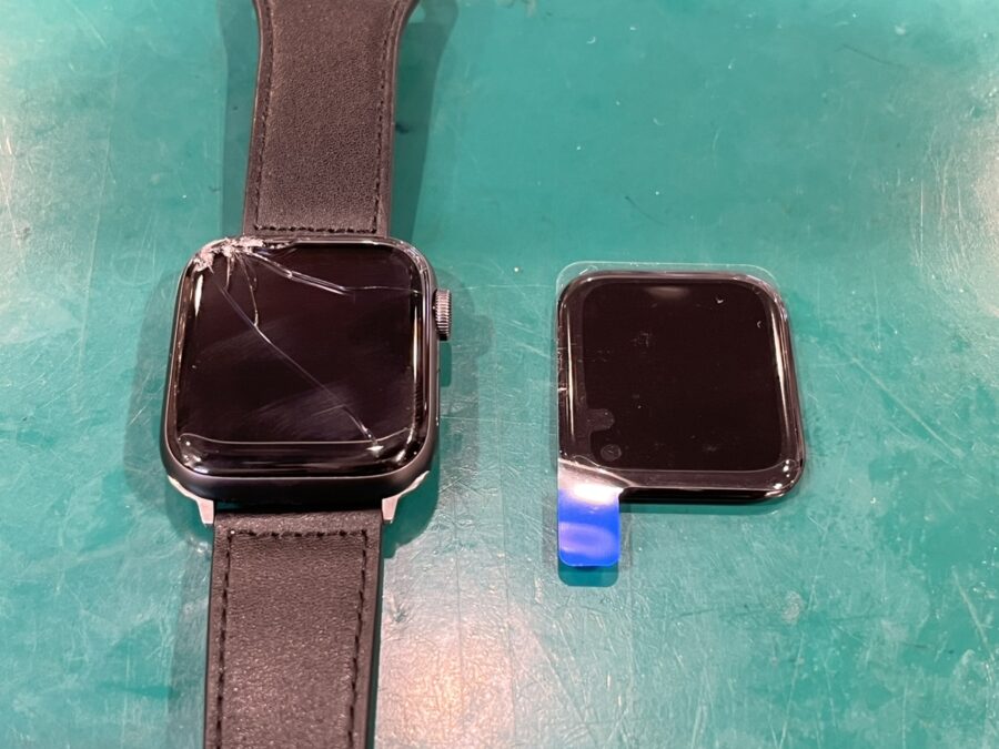 AppleWatchSE (アップルウォッチ)の画面割れ！スマホ修理工房ペリエ千葉店での修理も可能です！