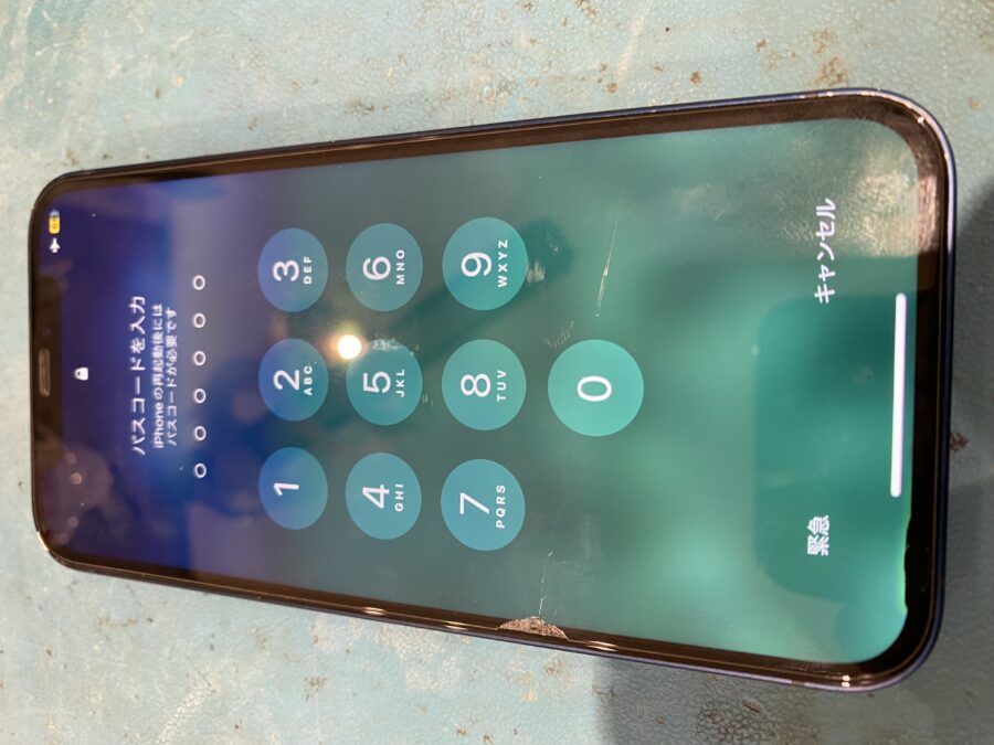タッチが行えず操作が出来ないiPhone12(アイフォントゥエルブ)をお持ち込み頂きました!