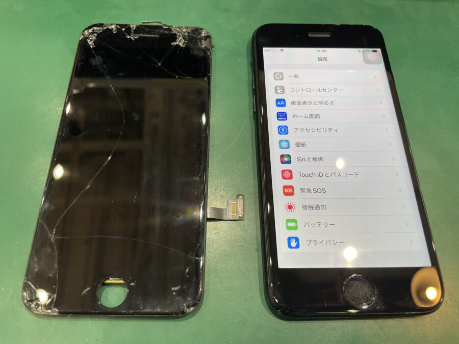 iPhoneSE3（アイフォンSE第３世代）のガラス割れ修理は、【スマホ修理工房池袋P’パルコ店】で即日修理が可能です！