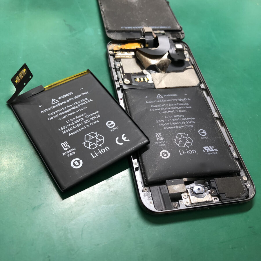 iPod touch 第7世代（A2178）のバッテリー膨張！！iPod（アイポッド）のバッテリー交換は、最短即日