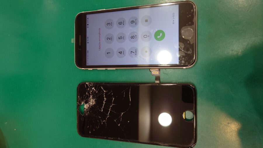【画面交換修理】藤沢市辻堂からお越しのお客様より、iPhone SE第二世代(アイフォンSE第二世代)をお持ち込みいただきました