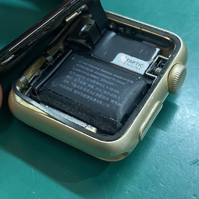 Applewatch series1（アップルウォッチ　シリーズ1）のバッテリーが膨張！画面が外れてしまった時は･･･