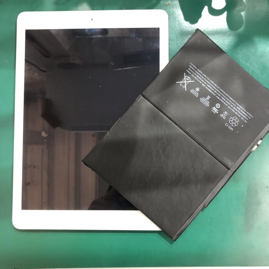 iPad Air（初代・第１世代/A1474/A1475）のバッテリー交換！！最短即日・データそのままで修理対応できます！！