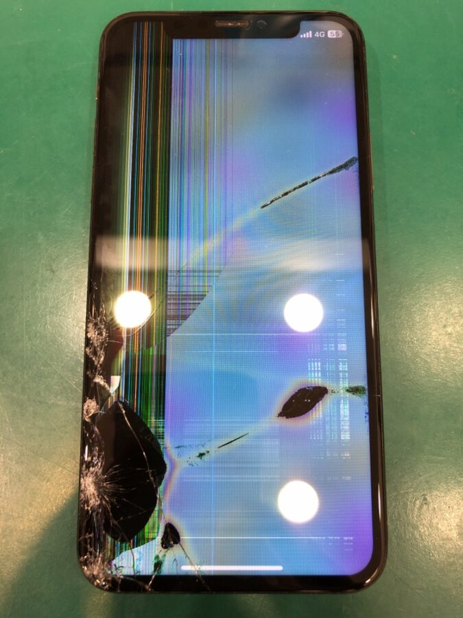 【液晶割れ修理】藤沢市からお越しのお客様より、iPhoneX(アイフォンX)をお持ち込みいただきました！【iPhone修理工房テ