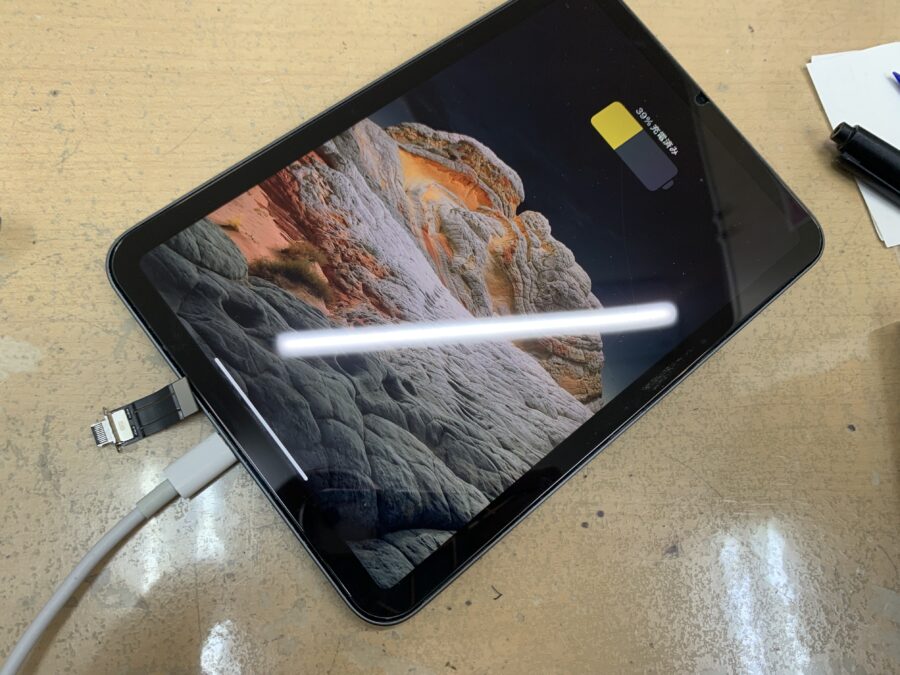 iPadmini6の充電口交換修理のご依頼をいただきました！