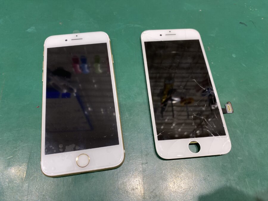 iPhone7(アイフォン)落として画面が割れた。古い機種だけど修理できる？古い機種も修理可能です！