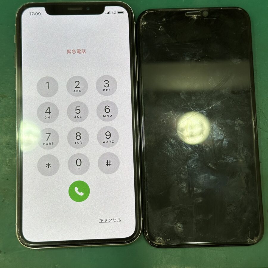 【タッチ不良画面修理】横浜市からお越しのお客様より、iPhone X(アイフォン X )をお持ち込みいただきました！