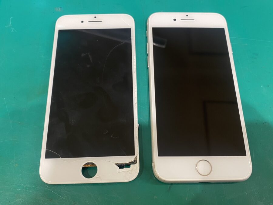 iPhone8（アイフォンエイト）画面割れの修理を行いました！【スマホ修理工房新宿PePe店】