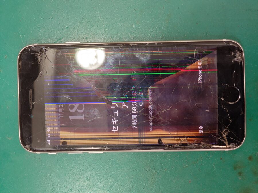 【画面交換修理】iPhoneSE2(アイフォンSE第二世代)の画面交換修理〜【スマホ修理工房 横浜戸塚モディ店】