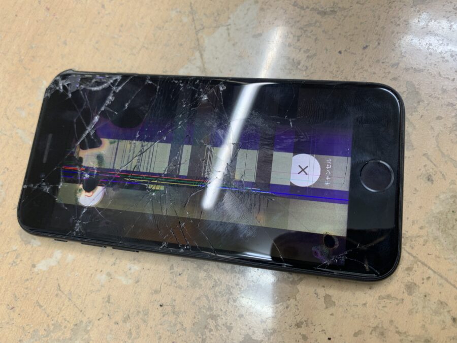 iPhoneSE2の画面交換修理のご依頼をいただきました！