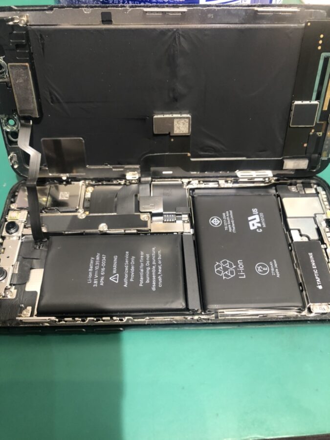 iPhoneX（アイフォン）バッテリーの減りが早い・・・スマホ修理工房渋谷店で即日修理対応してます！！