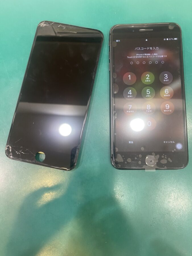【画面割れ修理】藤沢市辻堂からお越しのお客様より、iPhoneSE2(アイフォンSE2)をお持ち込みいただきました！