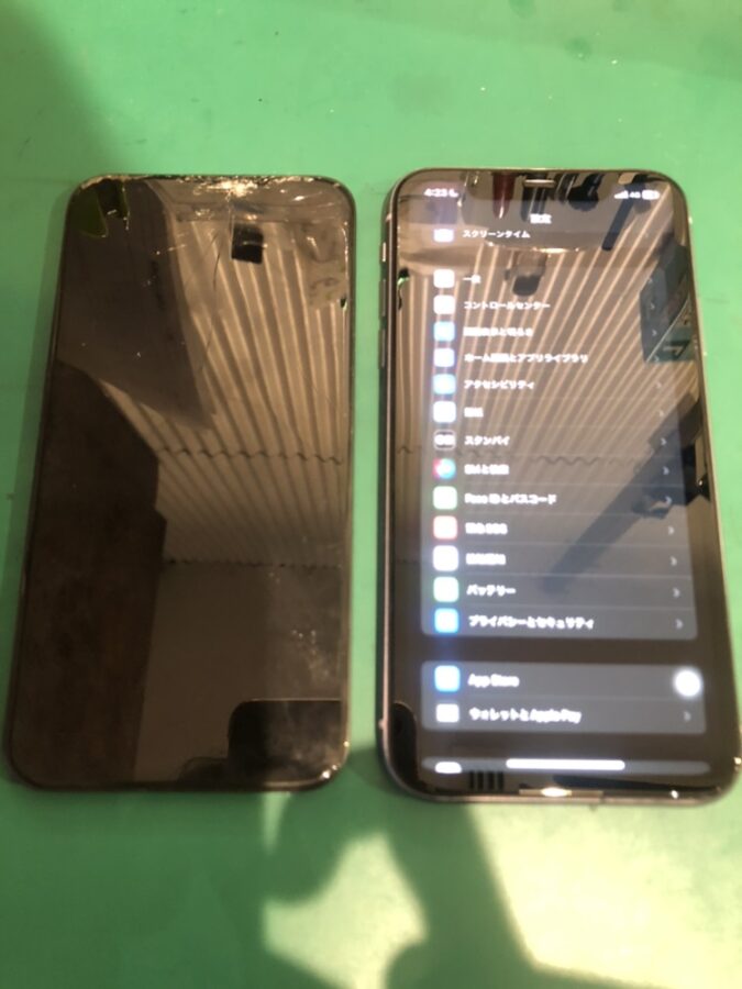 落下して割れてしまった・・・iPhone11（アイフォン）の画面交換も【スマホ修理工房渋谷店】で直します！！