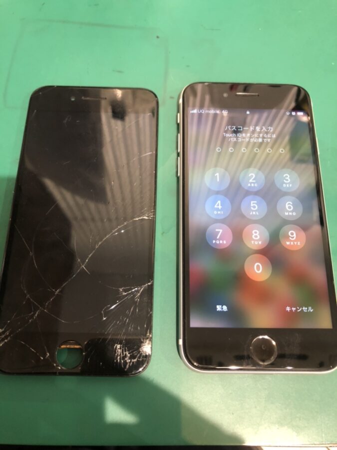 iPhoneSE2（アイフォン）の画面のタッチがきかない・・・【スマホ修理工房渋谷店】