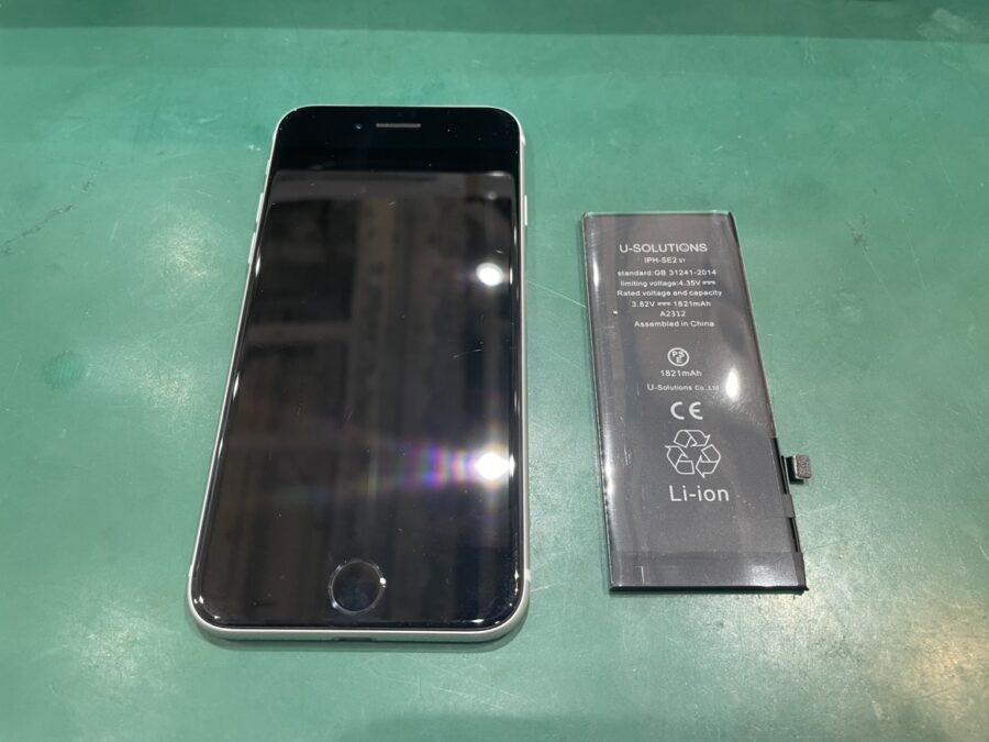 2年以上お使いの方必見！【スマホ修理工房池袋P’パルコ店】でiPhoneSE2のバッテリー交換できます！