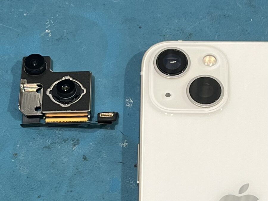 iPhone13（アイフォン）のアウトカメラ修理もスマホ修理工房渋谷店ならデータそのまま即日の修理が可能です！