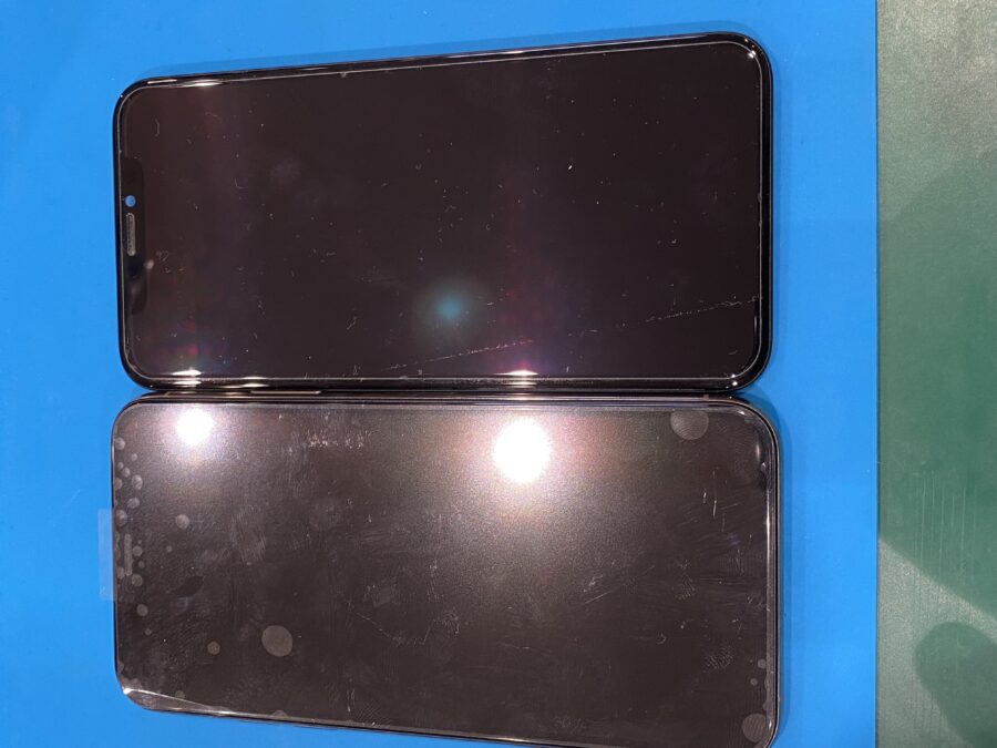 画面の映らなくなってしまったiPhoneXS(アイフォンテンエス)パネル交換を行いました!