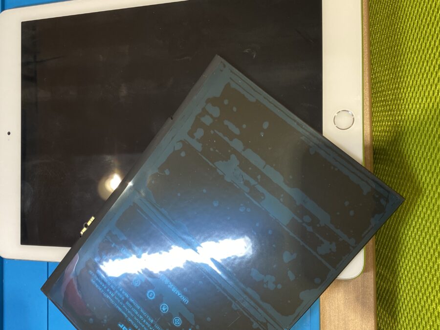 バッテリーがすぐになくなってしまうiPad(アイパッド)第6世代の修理を行いました!