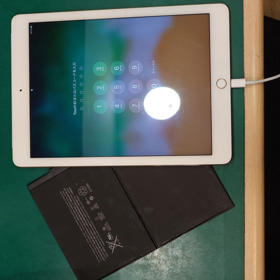 【バッテリー交換修理】藤沢市からお越しのお客様より、iPad Air2(アイパッド エアー2)をお持ち込みいただきました！【iP
