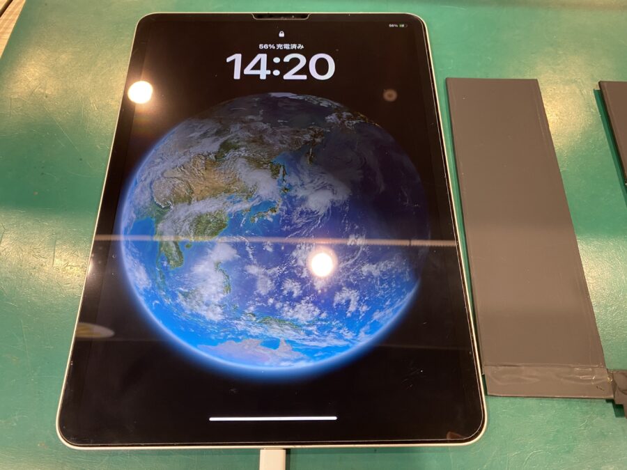 iPadPro11第1世代(アイパッドプロ)もそろそろ交換時？スマホ修理工房ペリエ千葉店で即日バッテリー交換OK♪