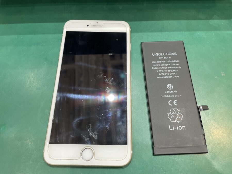 まだまだ修理対応できます！iPhone6SPlusのバッテリー交換は【スマホ修理工房 池袋P'パルコ本店】