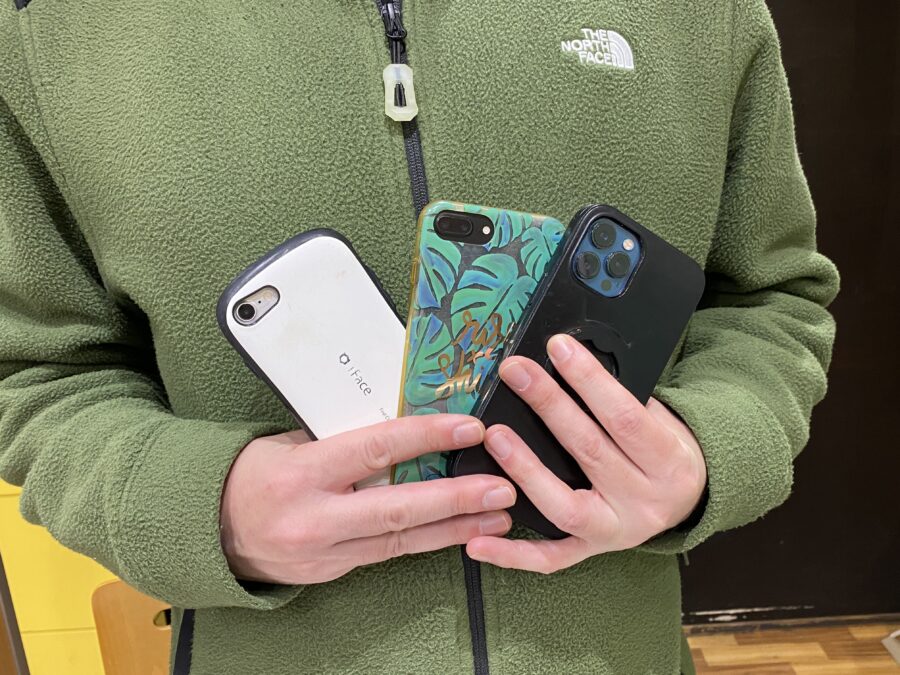 江東区大島よりご来店！ナゾナゾマン様iPhone12Pro / iPhone7Plus / iPhone7 複数台同時バッテリー