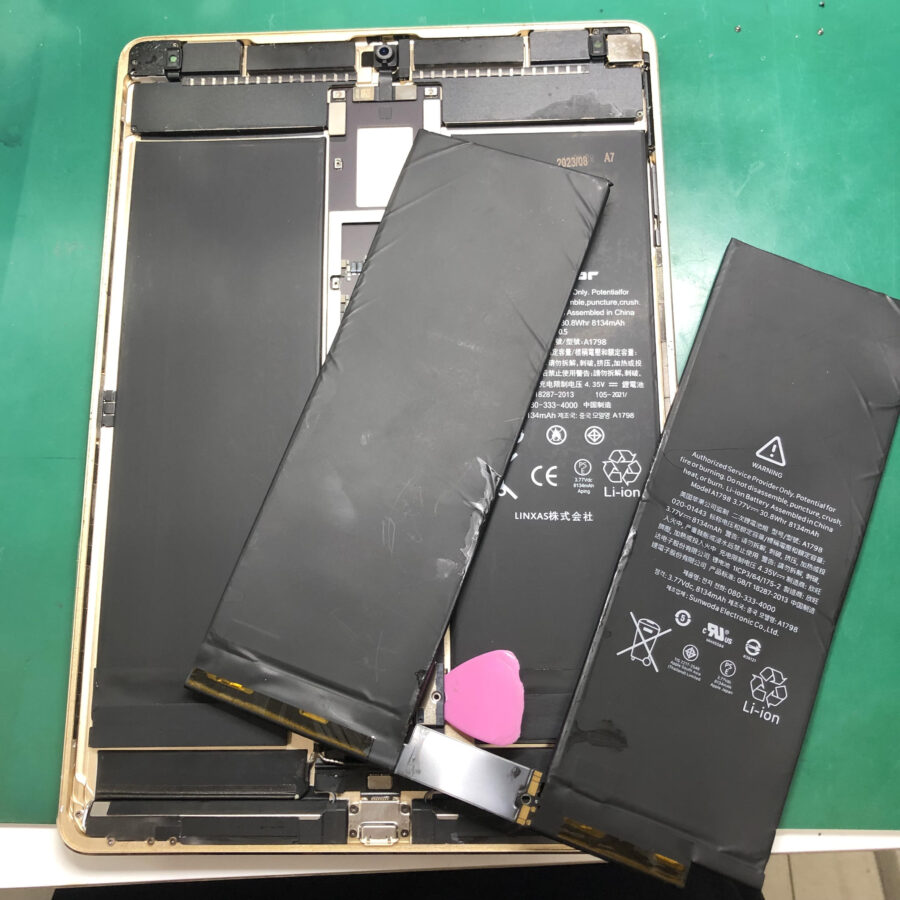 iPad Pro10.5インチのバッテリー交換！！最短即日・データそのままで修理の【スマホ修理工房 池袋P'パルコ本店】