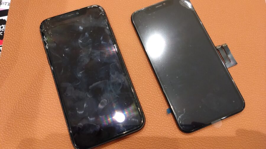 画面が映らなくなってしまったiPhone11（アイフォンイレブン）の修理を行いました!【スマホ修理工房仙台PARCO2店】