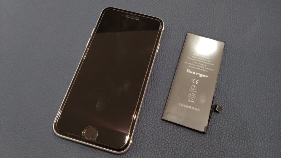 バッテリーが劣化してきたiPhoneSE2（アイフォンエスイーツー）の修理を行いました!
