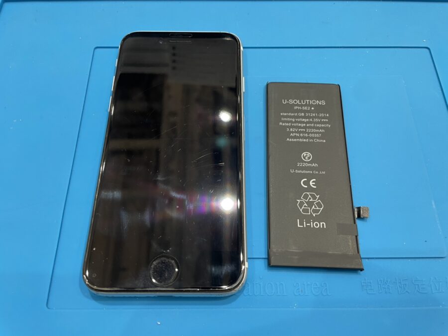 修理依頼増加中！iPhoneSE2のバッテリー交換は【スマホ修理工房池袋P’パルコ店】までお越しください！
