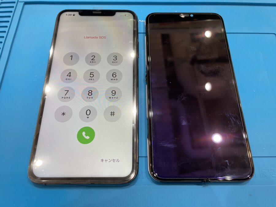 iPhone11ProMaxの画面が映らなくなってしまったときは【スマホ修理工房 池袋P'パルコ本店】