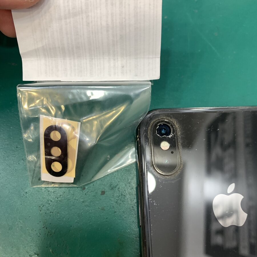 【カメラレンズ修理交換修理】藤沢市からお越しのお客様より、iPhoneX(アイフォンX)をお持ち込みいただきました！