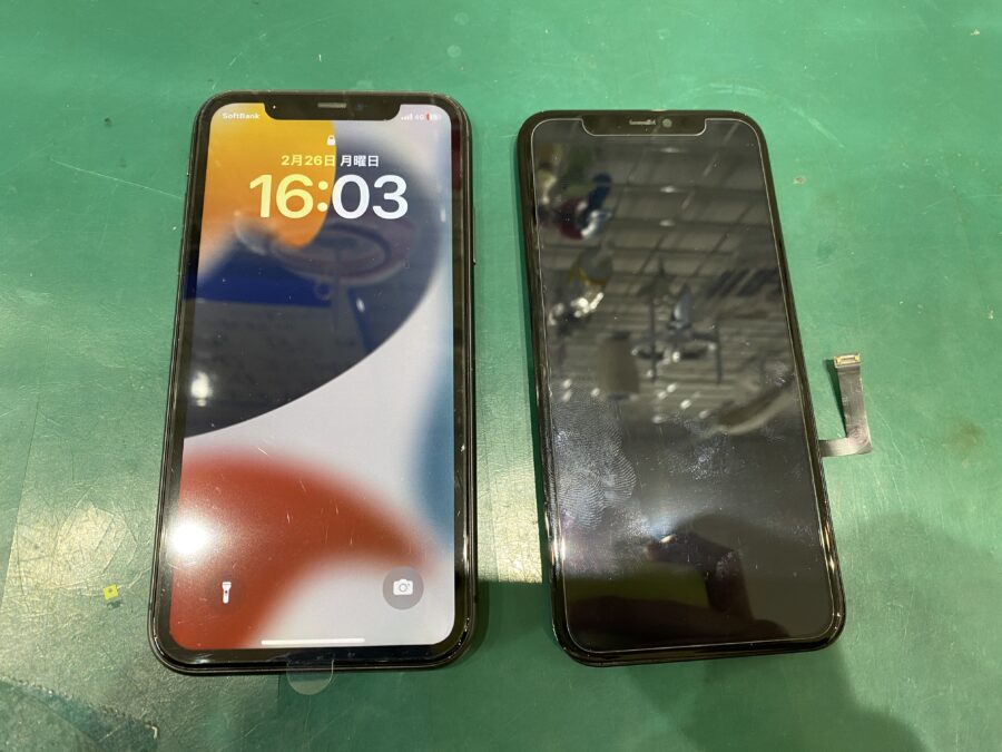 江東区西大島、亀戸近くのスマホ修理店！iPhone11(アイフォン)直前までは動いていたのに急に画面が映らなくなったなど
