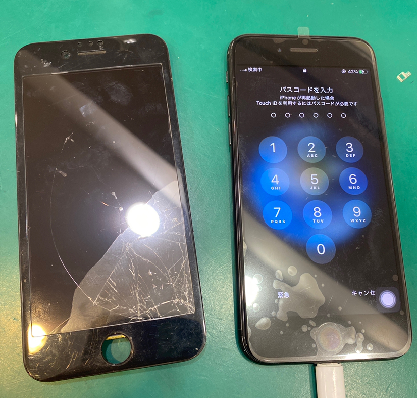 【バッテリー交換修理】藤沢市からお越しのお客様よりiPhone8(アイフォン8)をお持ち込みいただきました！