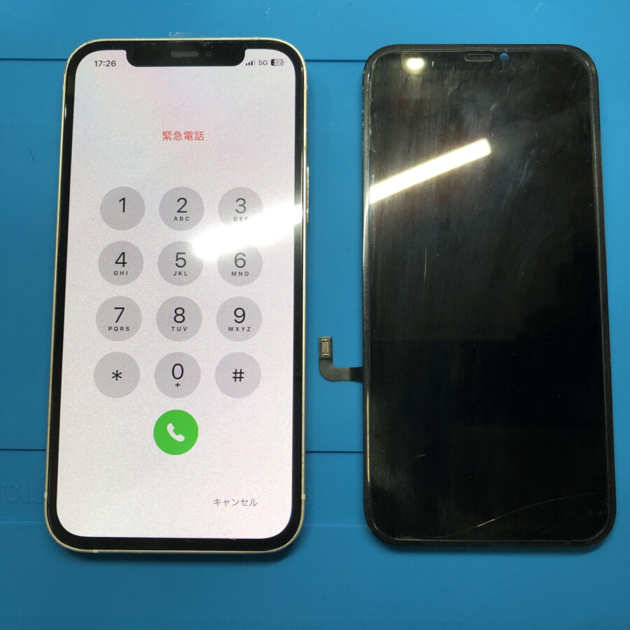 iPhone12の画面割れ・液晶破損修理は、即日修理対応の「スマホ修理工房　池袋P'パルコ本店」へ✨