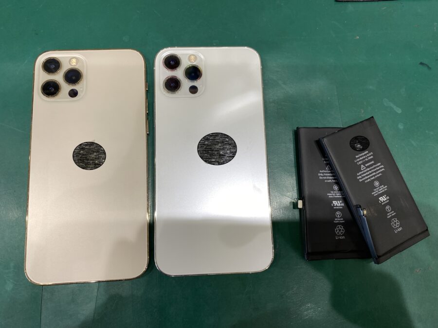 江東区西大島、亀戸近くのスマホ修理店！iPhone12Pro(アイフォン)バッテリーの減りが早い。