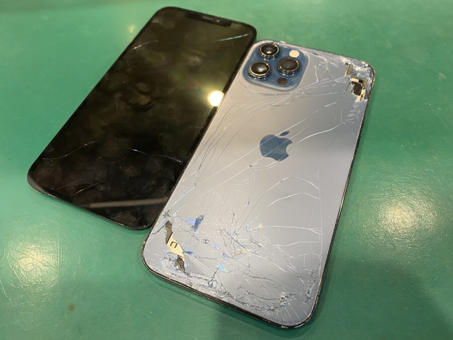 iPhone 12 Pro Max(アイフォン)の画面が映らなくなりました。 - 即日修理のスマホ修理工房ペリエ千葉店へ！