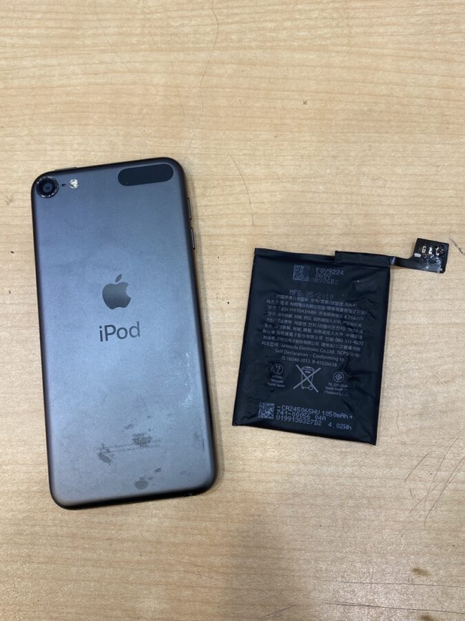 【バッテリー交換修理】藤沢市からお越しのお客様より、iPodtouch7 (アイポッドタッチ7)をお持ち込みいただきました！