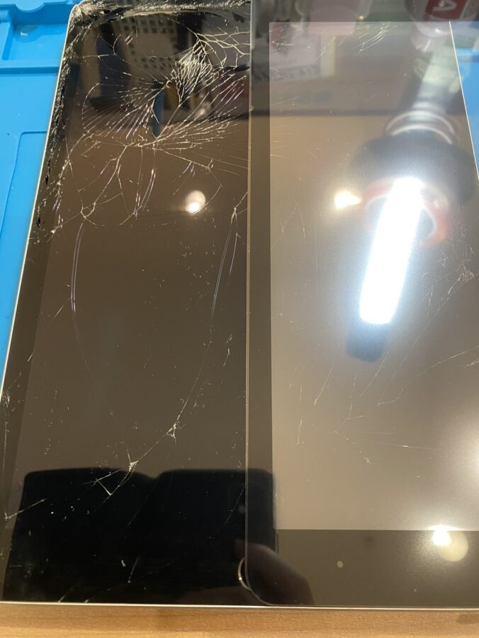 画面が割れてしまったiPad9（アイパッド）の修理を行いました!【スマホ修理工房仙台PARCO2店】
