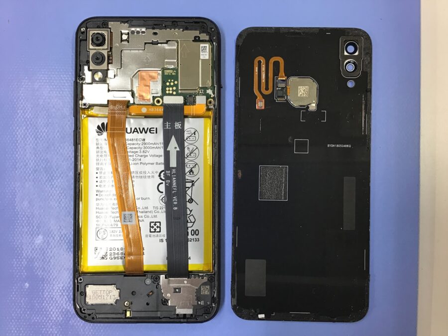 スマホ修理工房王子店/HUAWEI P20liteのバッテリー交換をいたしました！